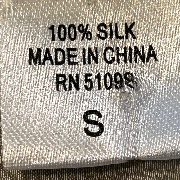 Acrobat Grey Silk‎ Racerback Tank Top Size S - Picture 10 of 11